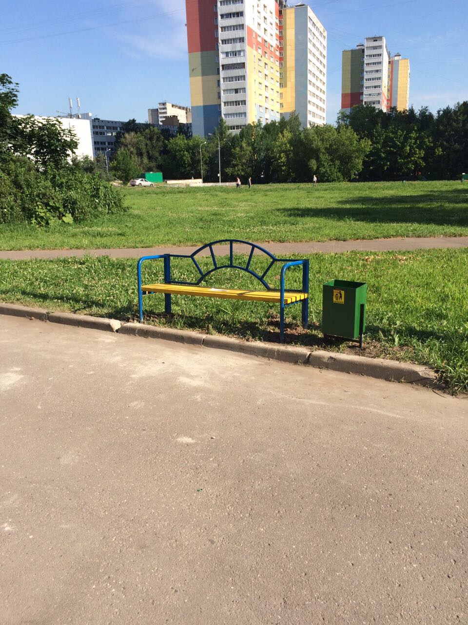 Благоустройство территории Старого Крюково